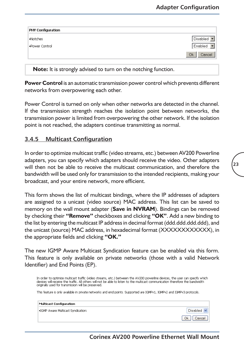 Corinex AV200 User Manual | Page 25 / 50