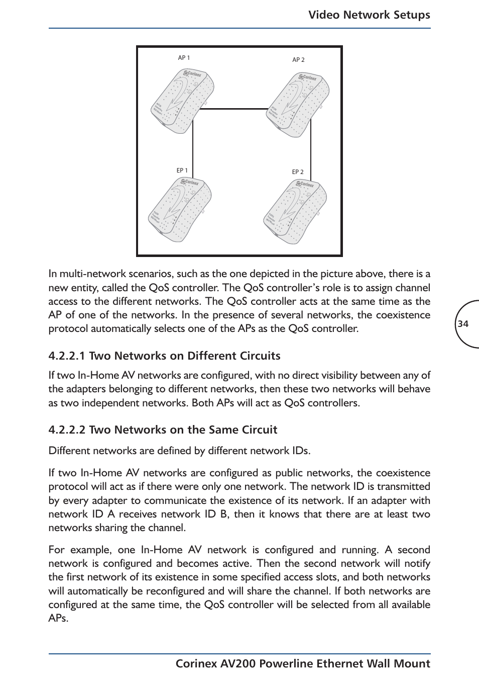 Ap 1 ap 2 ep 1 ep 2 | Corinex AV200 User Manual | Page 36 / 50