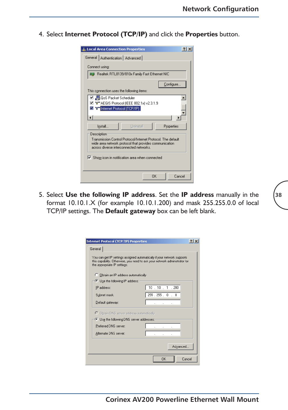 Corinex AV200 User Manual | Page 40 / 50