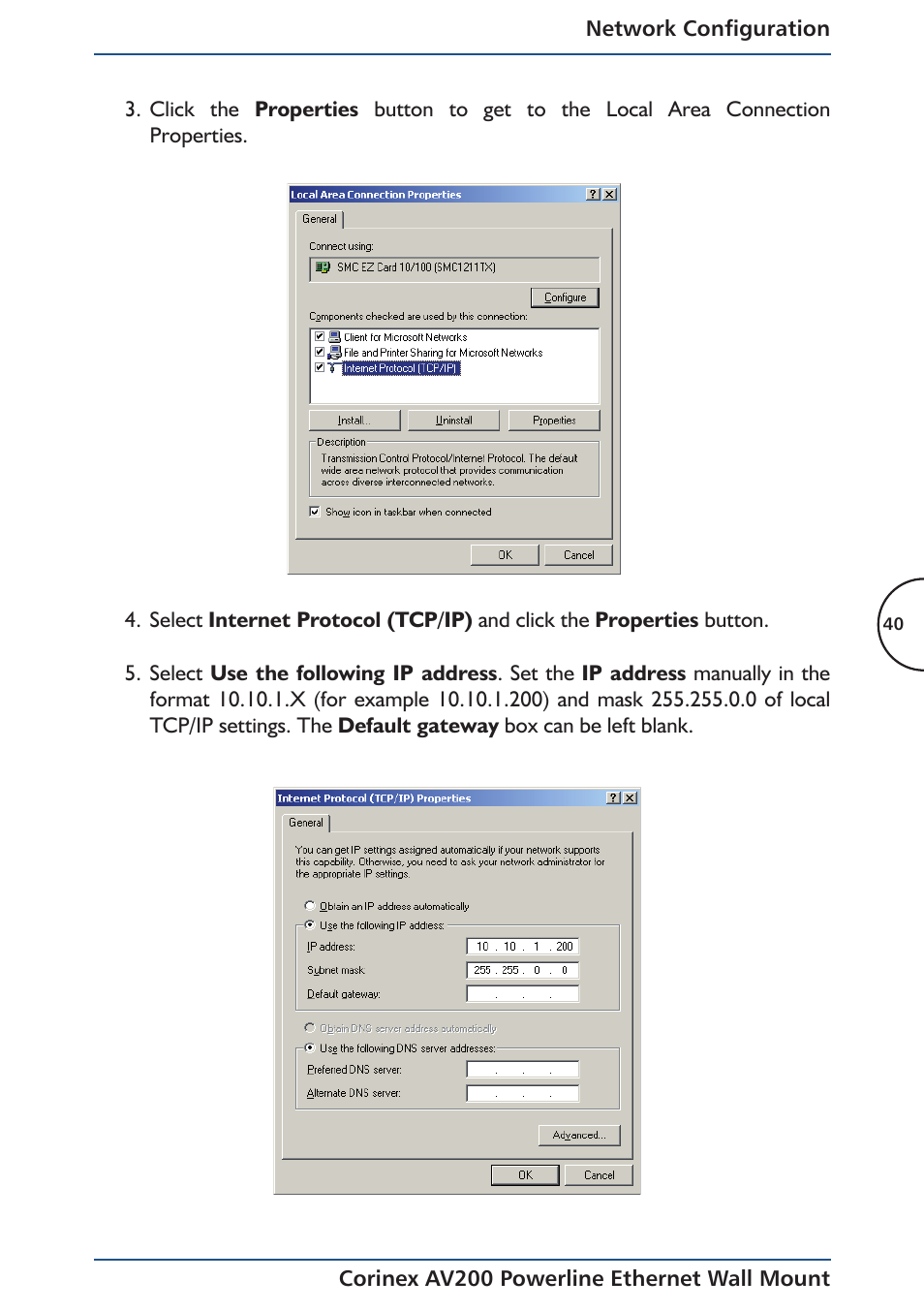 Corinex AV200 User Manual | Page 42 / 50