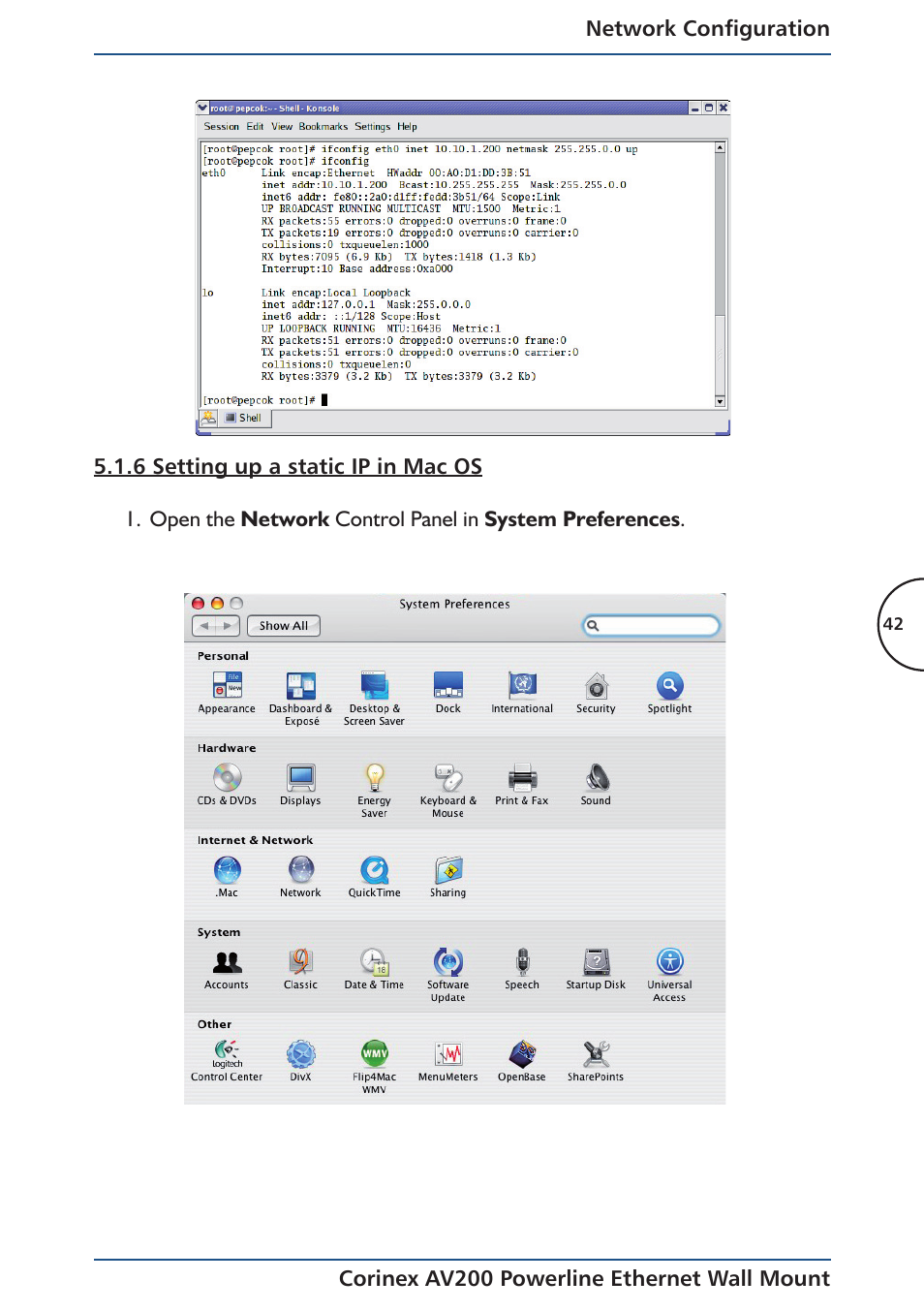 Corinex AV200 User Manual | Page 44 / 50