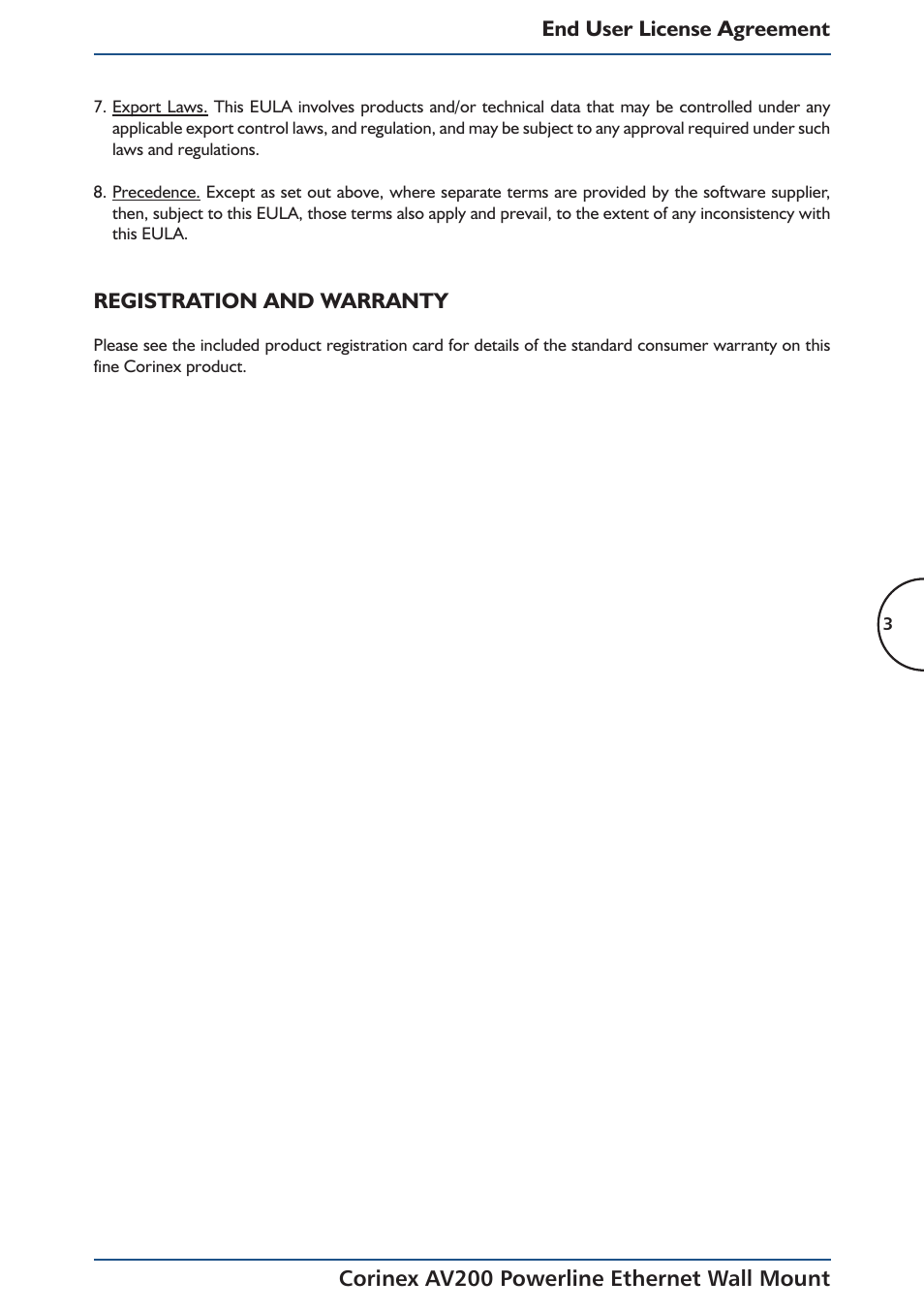 Corinex AV200 User Manual | Page 5 / 50
