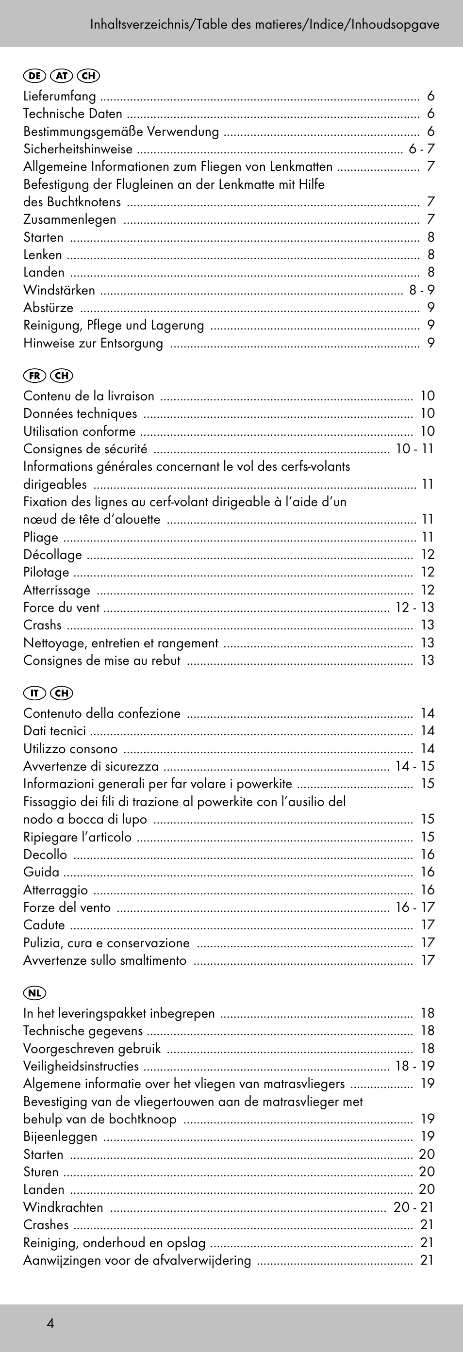 Playtive KITE StyleD User Manual | Page 4 / 28