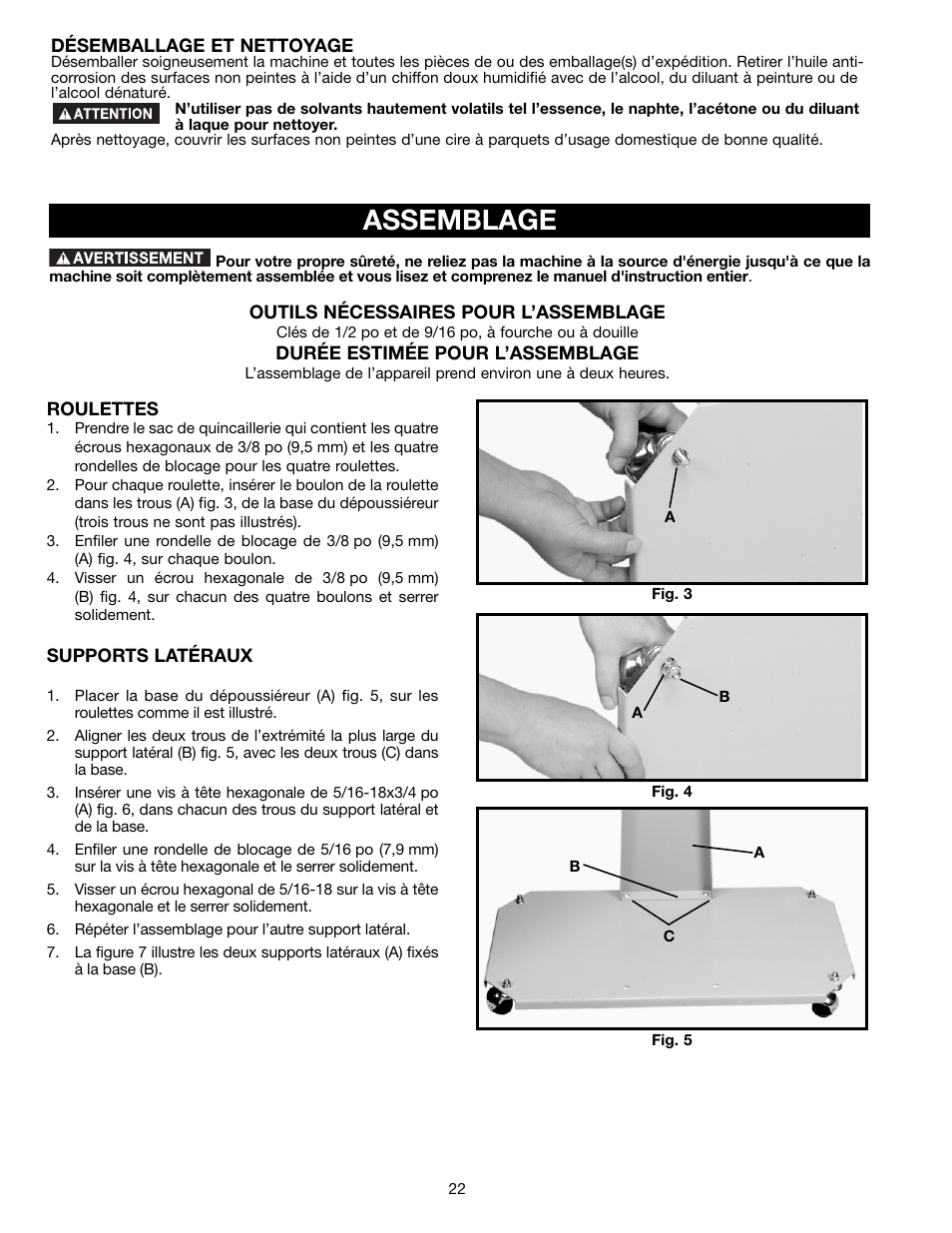 Assemblage | Delta A15097 User Manual | Page 22 / 40