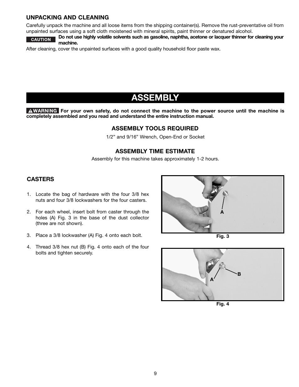 Assembly | Delta A15097 User Manual | Page 9 / 40