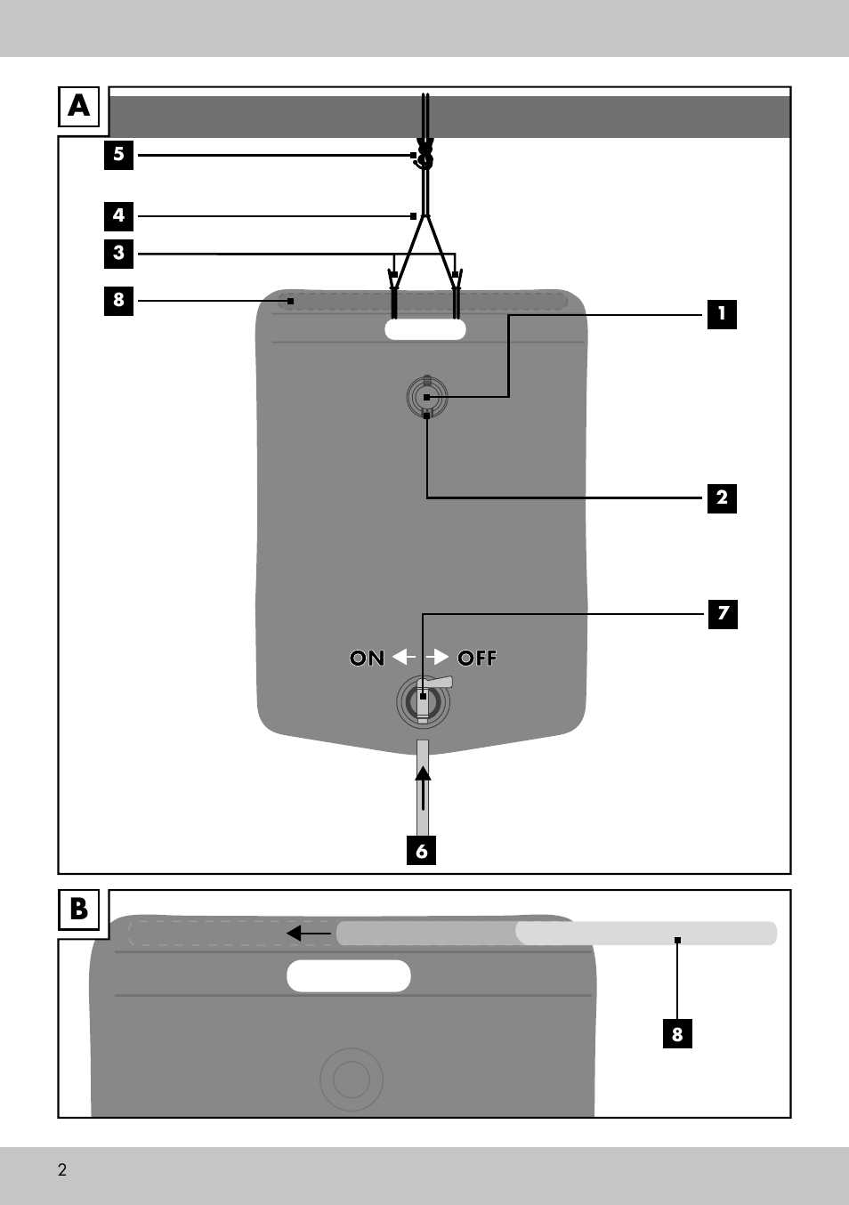 Rocktrail Solar-Powered Shower User Manual | Page 2 / 12