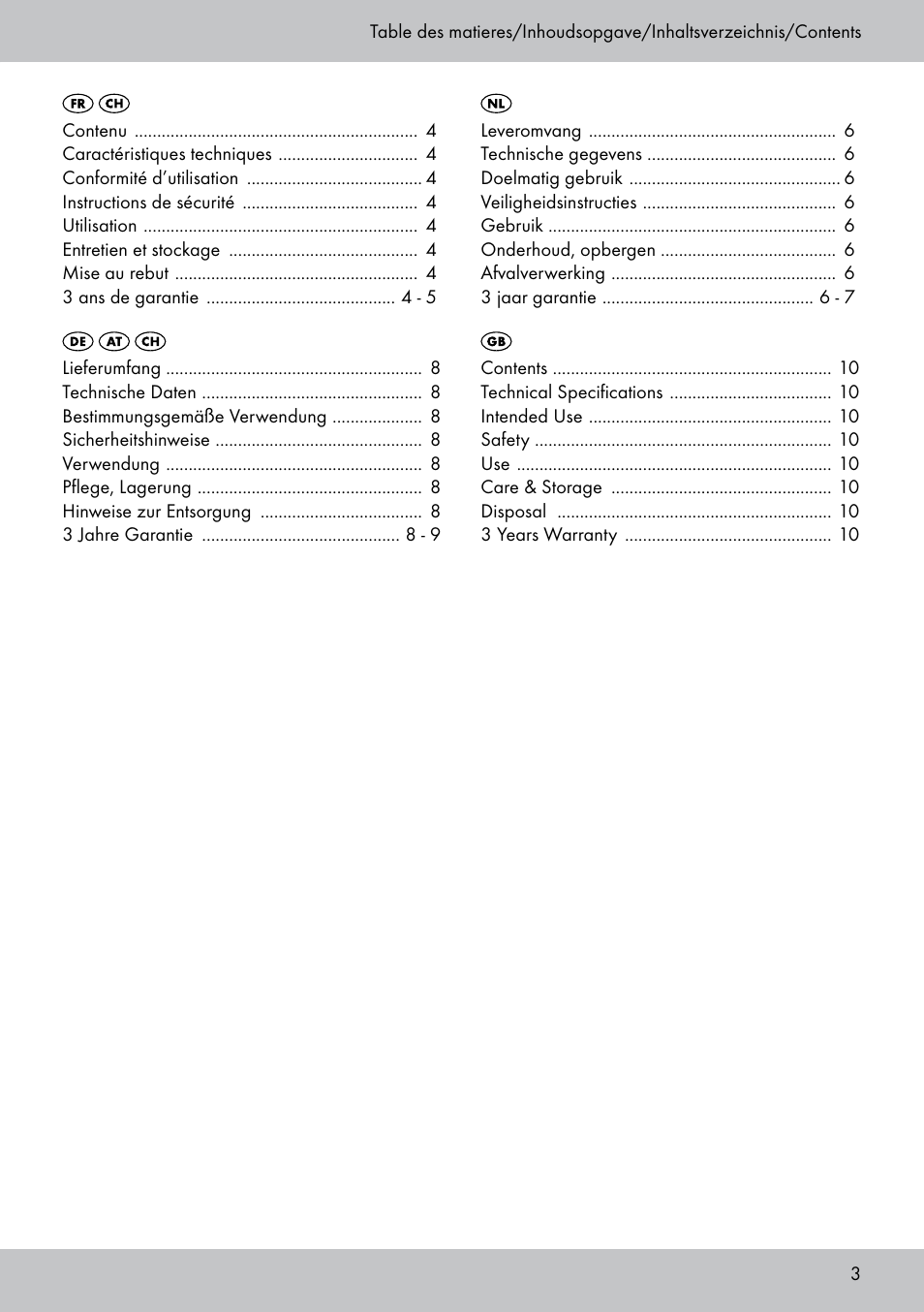 Rocktrail Solar-Powered Shower User Manual | Page 3 / 12