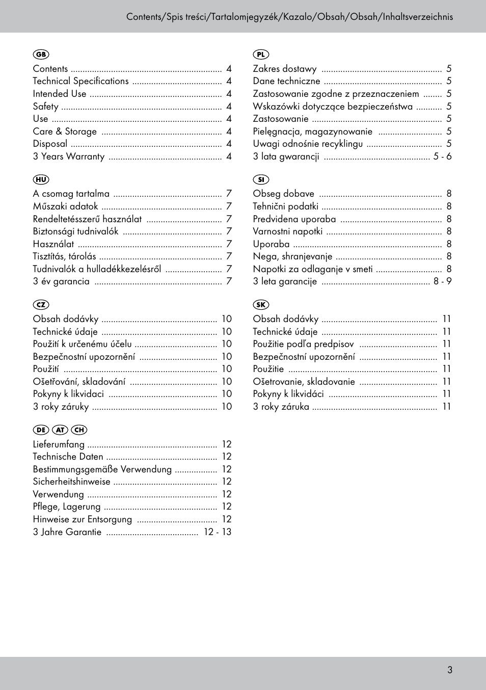 Rocktrail Solar-Powered Shower User Manual | Page 3 / 16