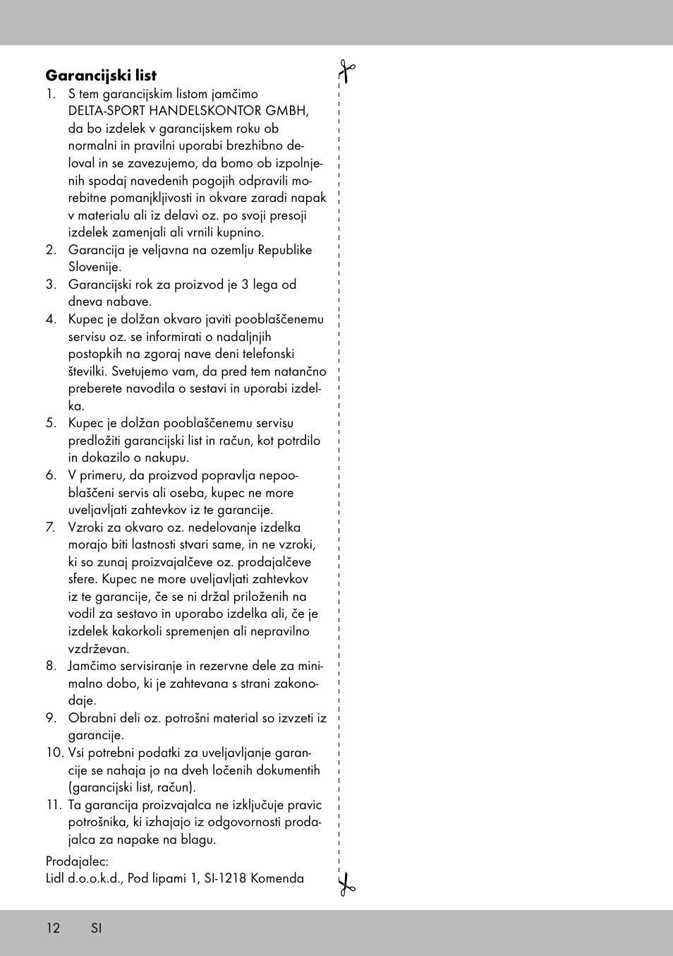 Rocktrail Hammock User Manual | Page 12 / 20