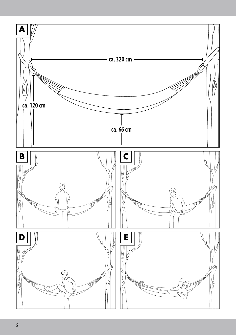 Rocktrail Hammock User Manual | Page 2 / 20