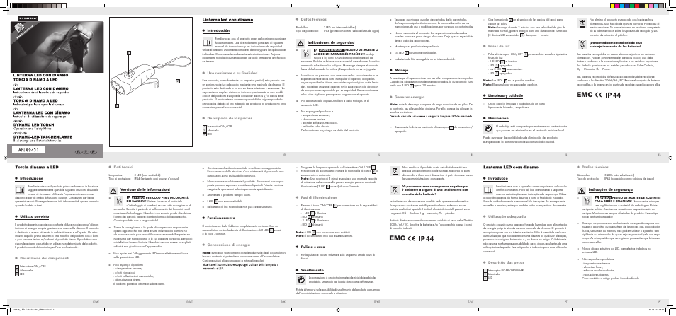 Rocktrail Z30012A, Z30012B User Manual | 2 pages