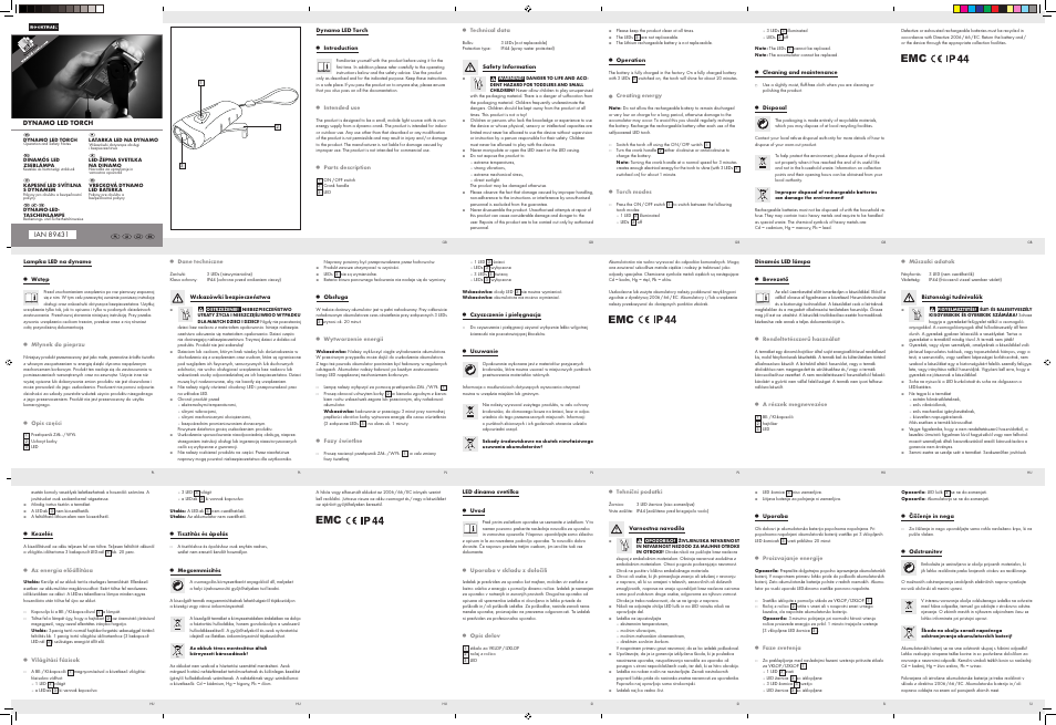 Rocktrail Z30012A, Z30012B User Manual | 2 pages