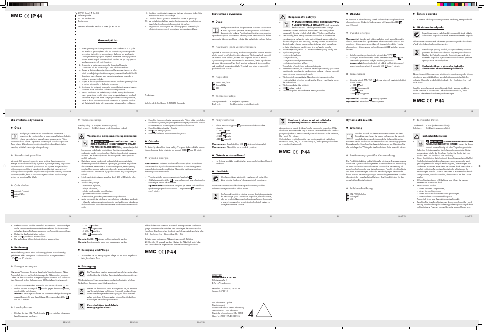 Rocktrail Z30012A, Z30012B User Manual | Page 2 / 2