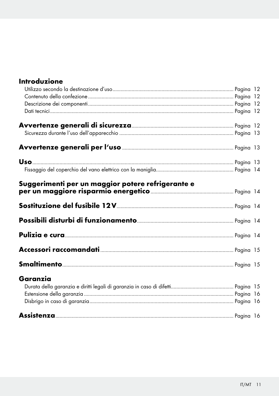 Rocktrail 12V Electric Cool Box User Manual | Page 11 / 29