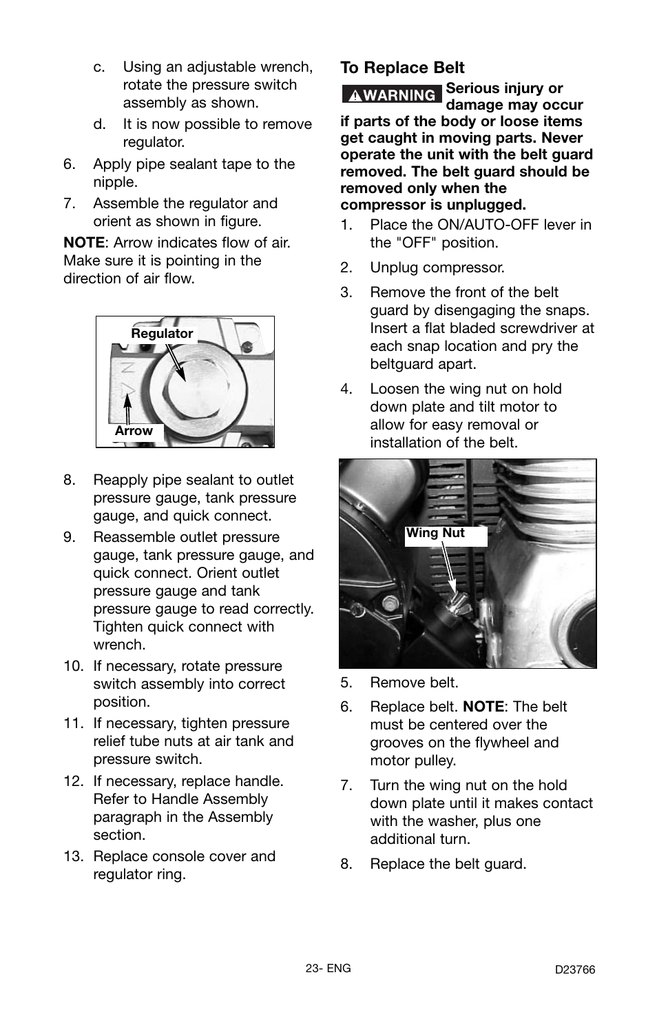 DeWalt DeVILBISS User Manual | Page 23 / 92