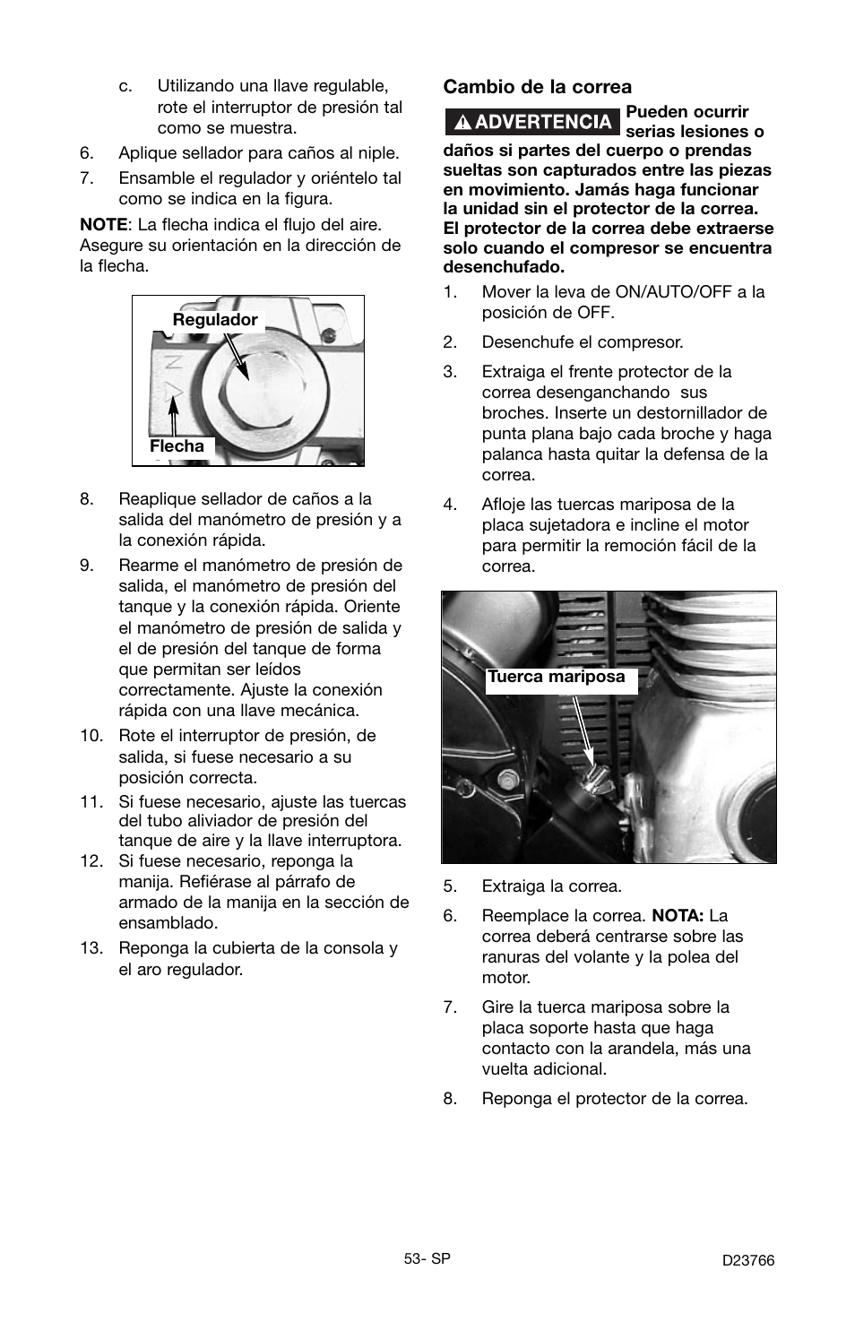 DeWalt DeVILBISS User Manual | Page 53 / 92