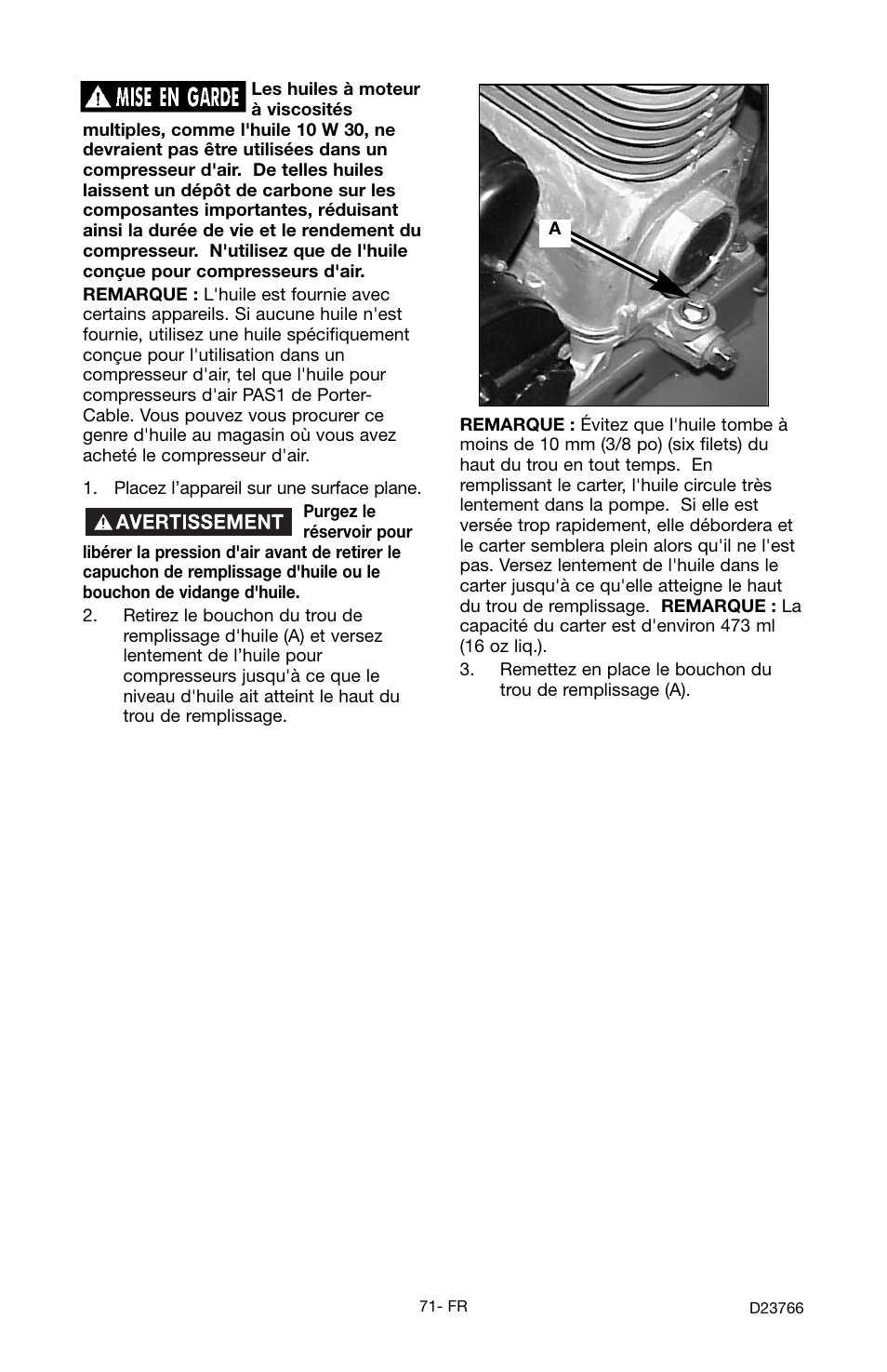 DeWalt DeVILBISS User Manual | Page 71 / 92