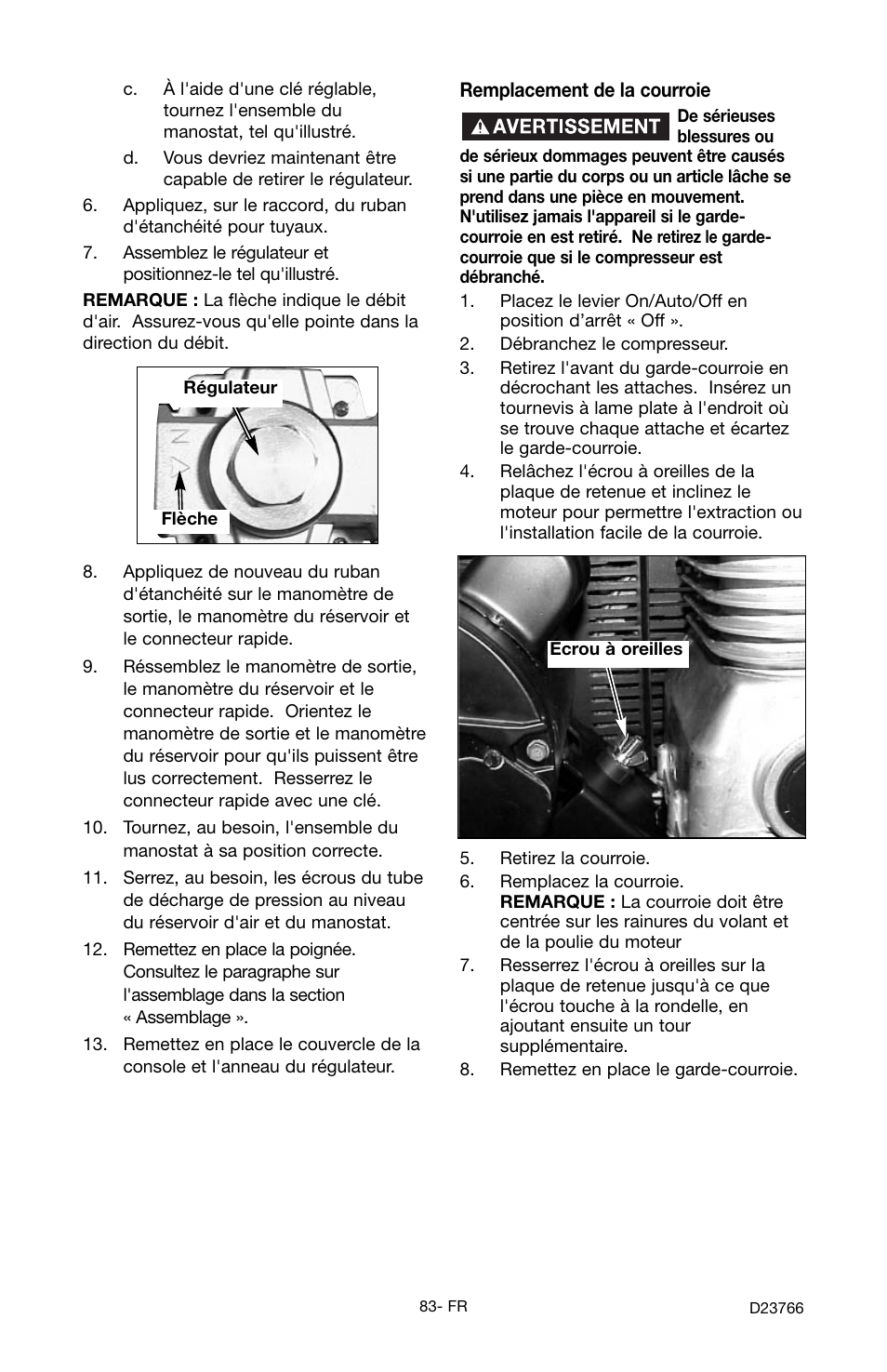 DeWalt DeVILBISS User Manual | Page 83 / 92