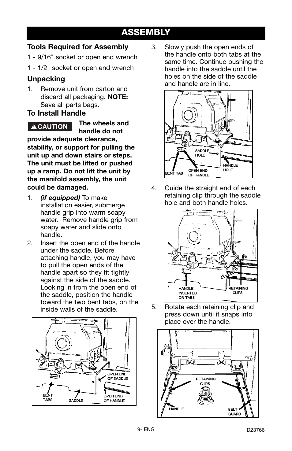 Assembly | DeWalt DeVILBISS User Manual | Page 9 / 92