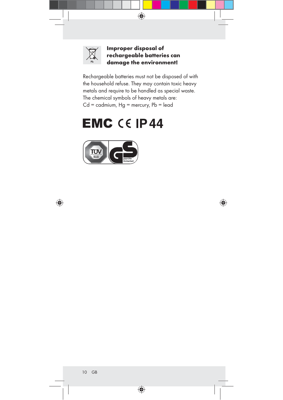 Rocktrail Z30712 User Manual | Page 10 / 53