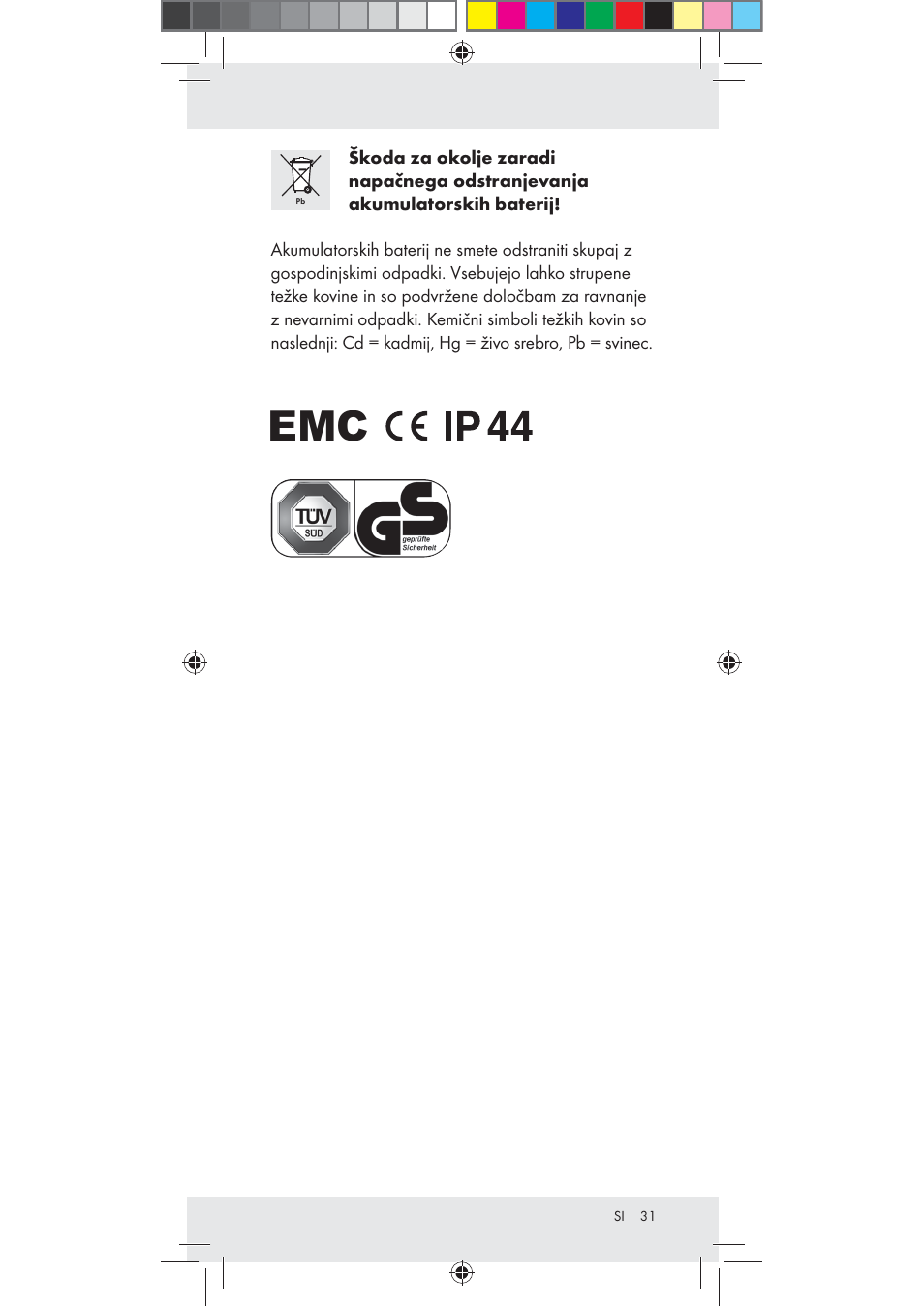 Rocktrail Z30712 User Manual | Page 31 / 53