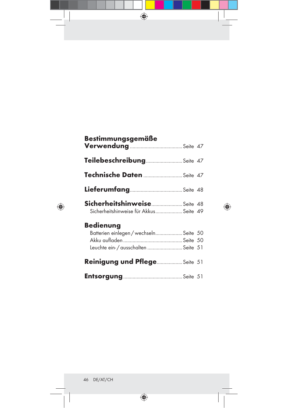 Rocktrail Z30712 User Manual | Page 46 / 53