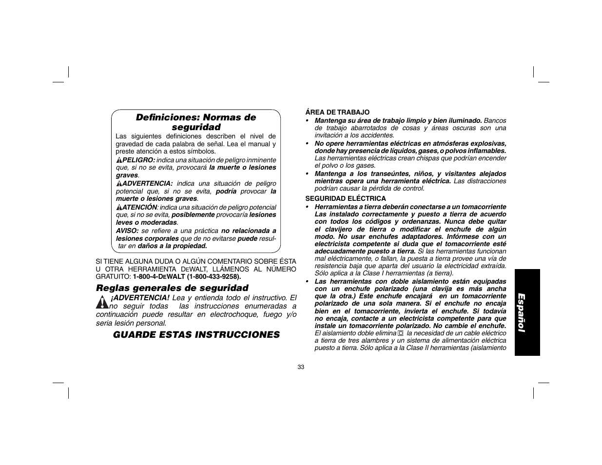 DeWalt DW369 User Manual | Page 35 / 56