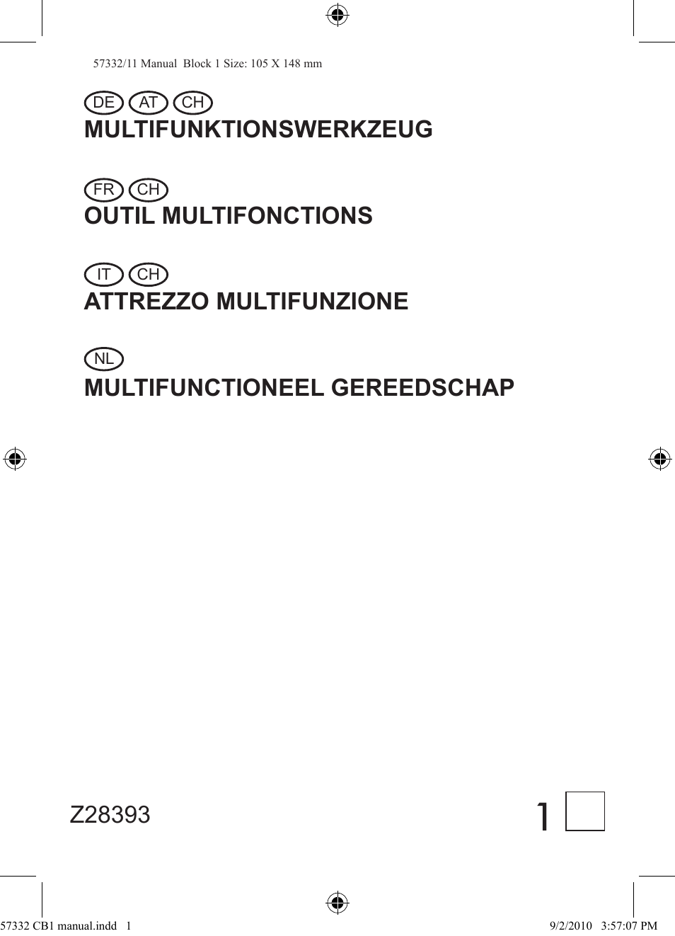 Rocktrail Z28393 User Manual | 10 pages