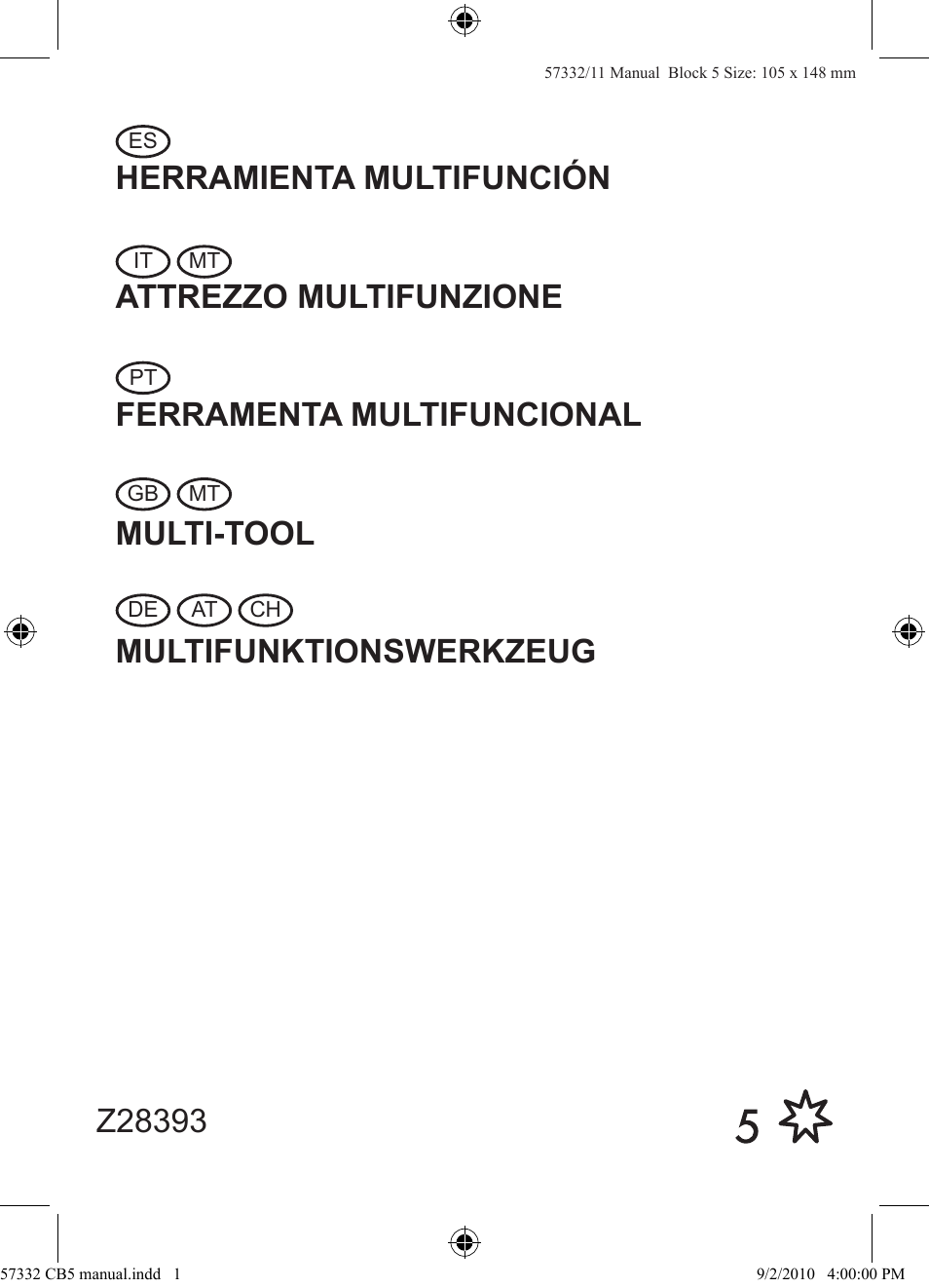 Rocktrail Z28393 User Manual | 12 pages