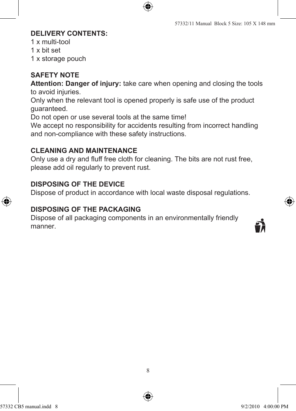Rocktrail Z28393 User Manual | Page 9 / 12