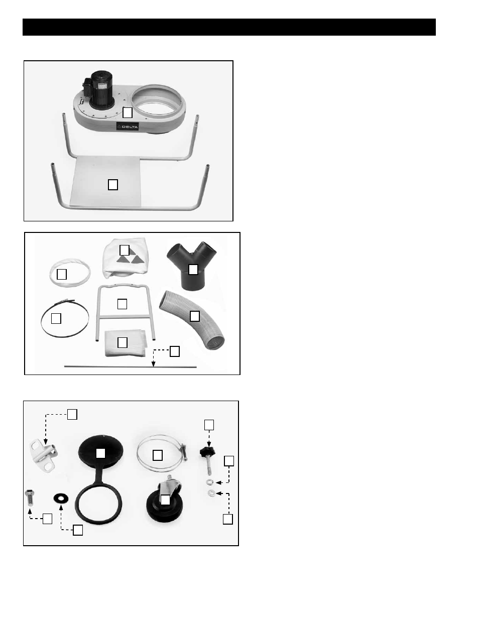 Carton contents | Delta 50-760 User Manual | Page 20 / 40