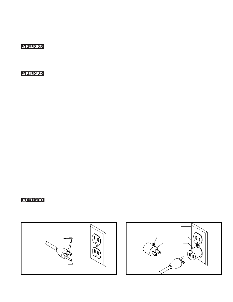 Conexiones a la fuente de alimentación, Especificaciones del motor, Instrucciones de conexión a tierra | Delta 50-760 User Manual | Page 31 / 40