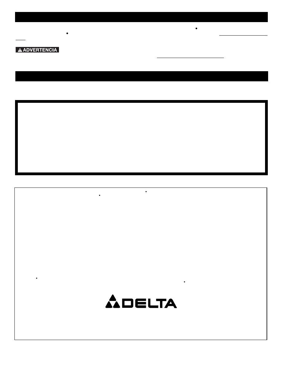 Accesorios garantia | Delta 50-760 User Manual | Page 40 / 40