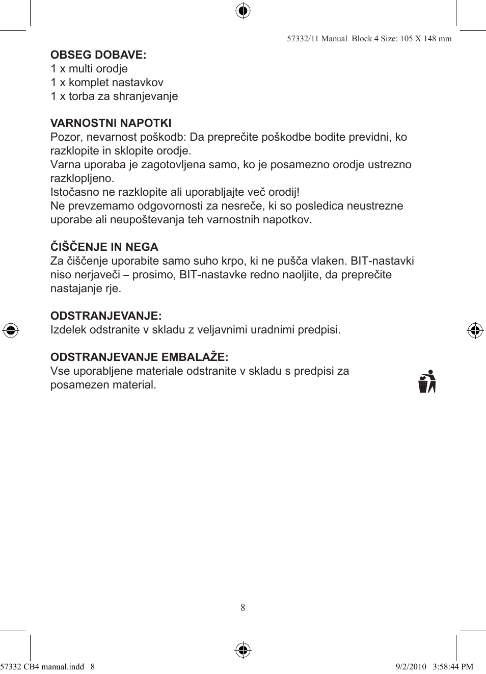 Rocktrail Z28393 User Manual | Page 9 / 16