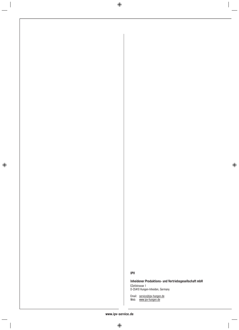 Rocktrail Electric Cool Box  E 30 B Trolley - 12 V User Manual | Page 26 / 26