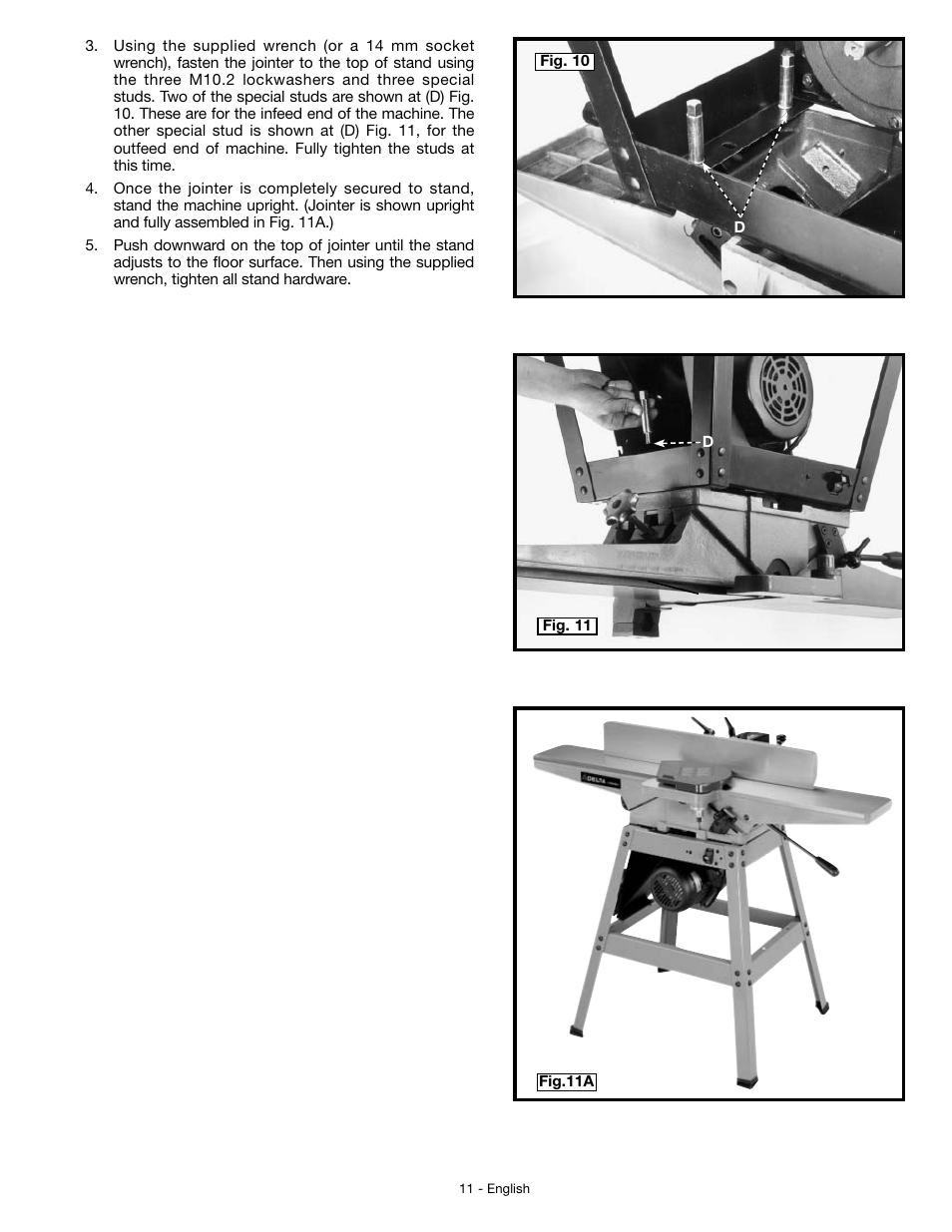 Delta JT360 User Manual | Page 11 / 76