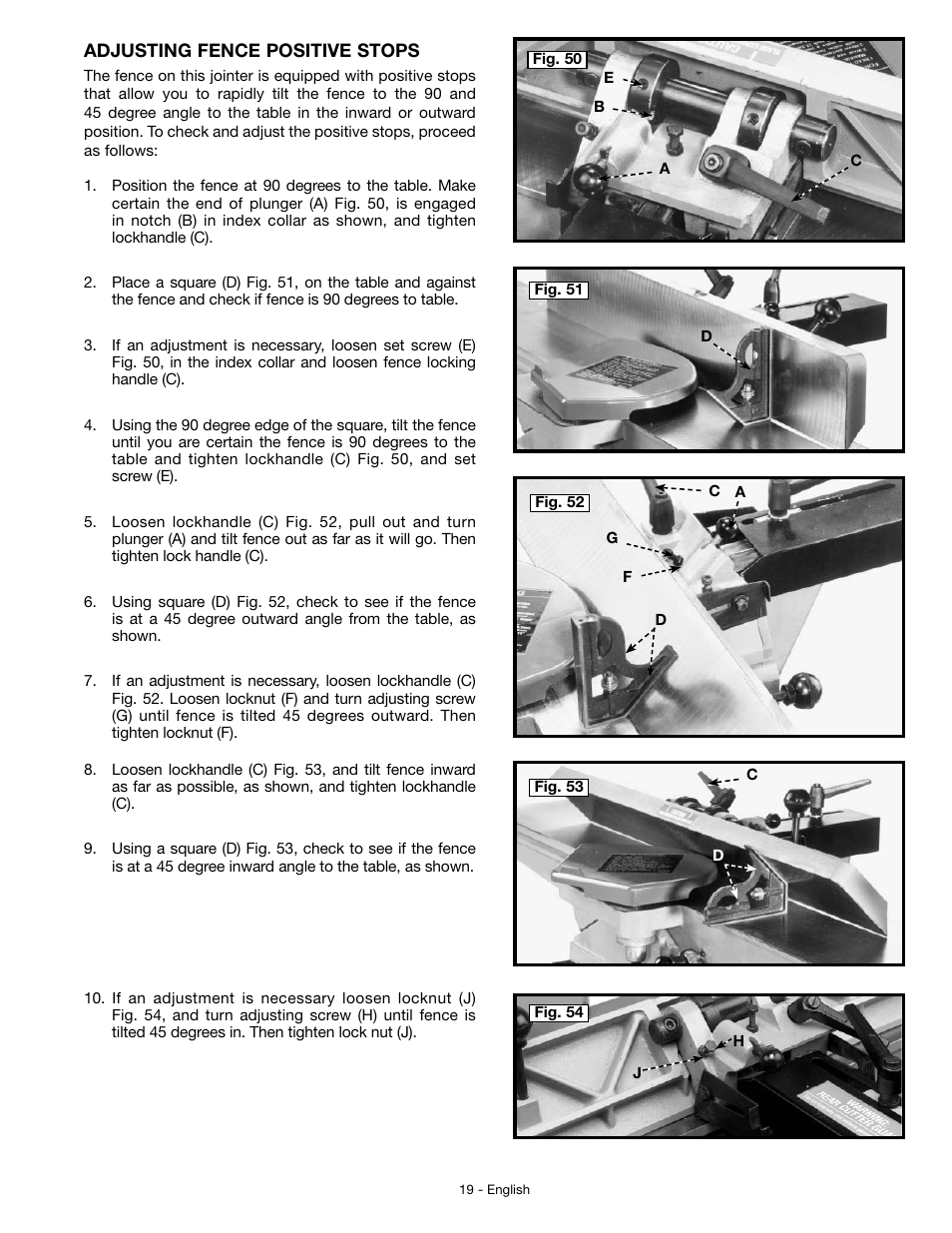 Delta JT360 User Manual | Page 19 / 76