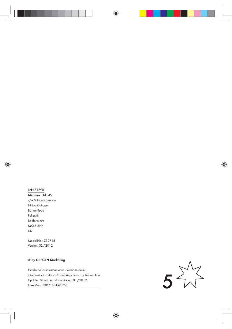 Rocktrail Shade Sail Z30718 User Manual | Page 15 / 15