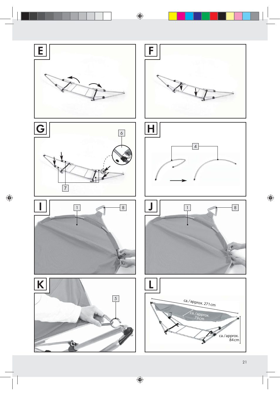 Rocktrail Foldable Hammock User Manual | Page 21 / 22