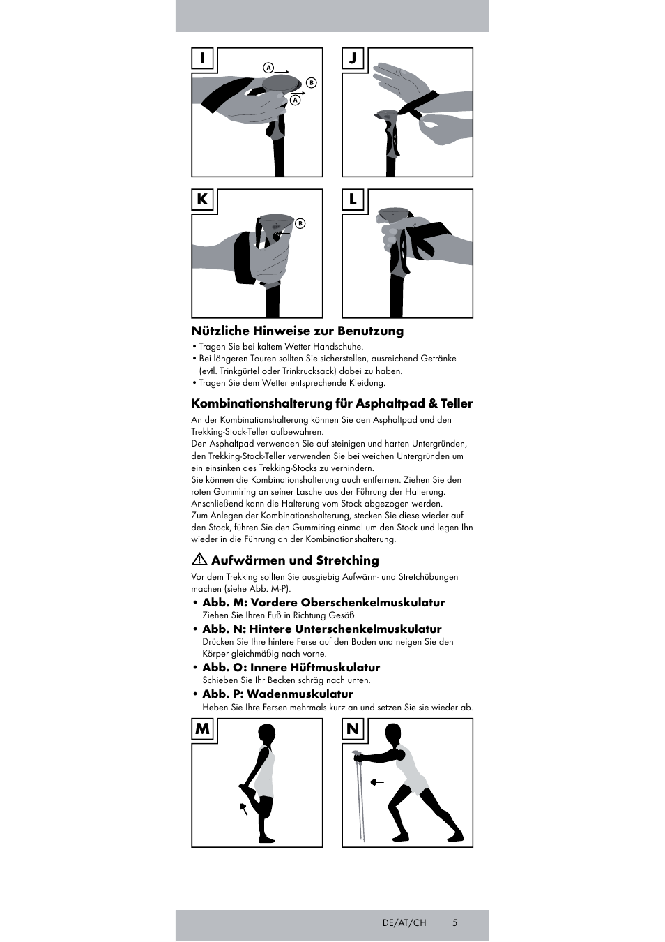 Rocktrail Carbon Hiking Poles User Manual | Page 5 / 24