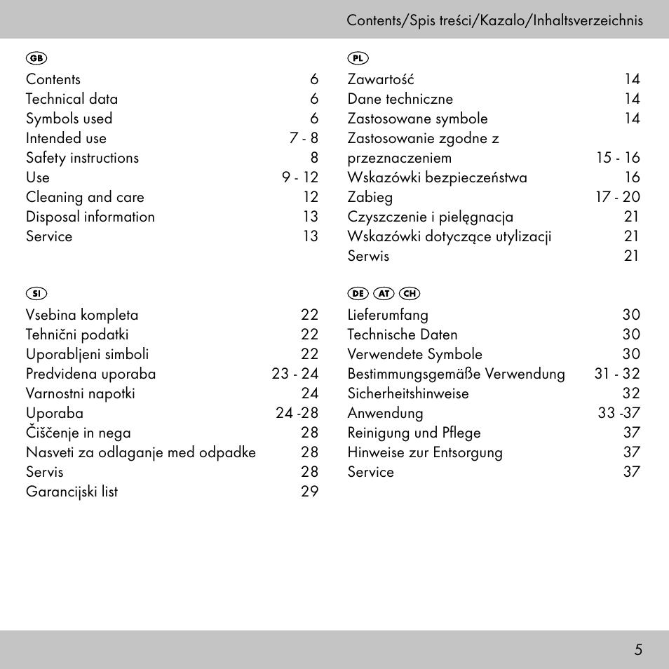 Sensiplast KINESIOLOGY TAPE User Manual | Page 5 / 40