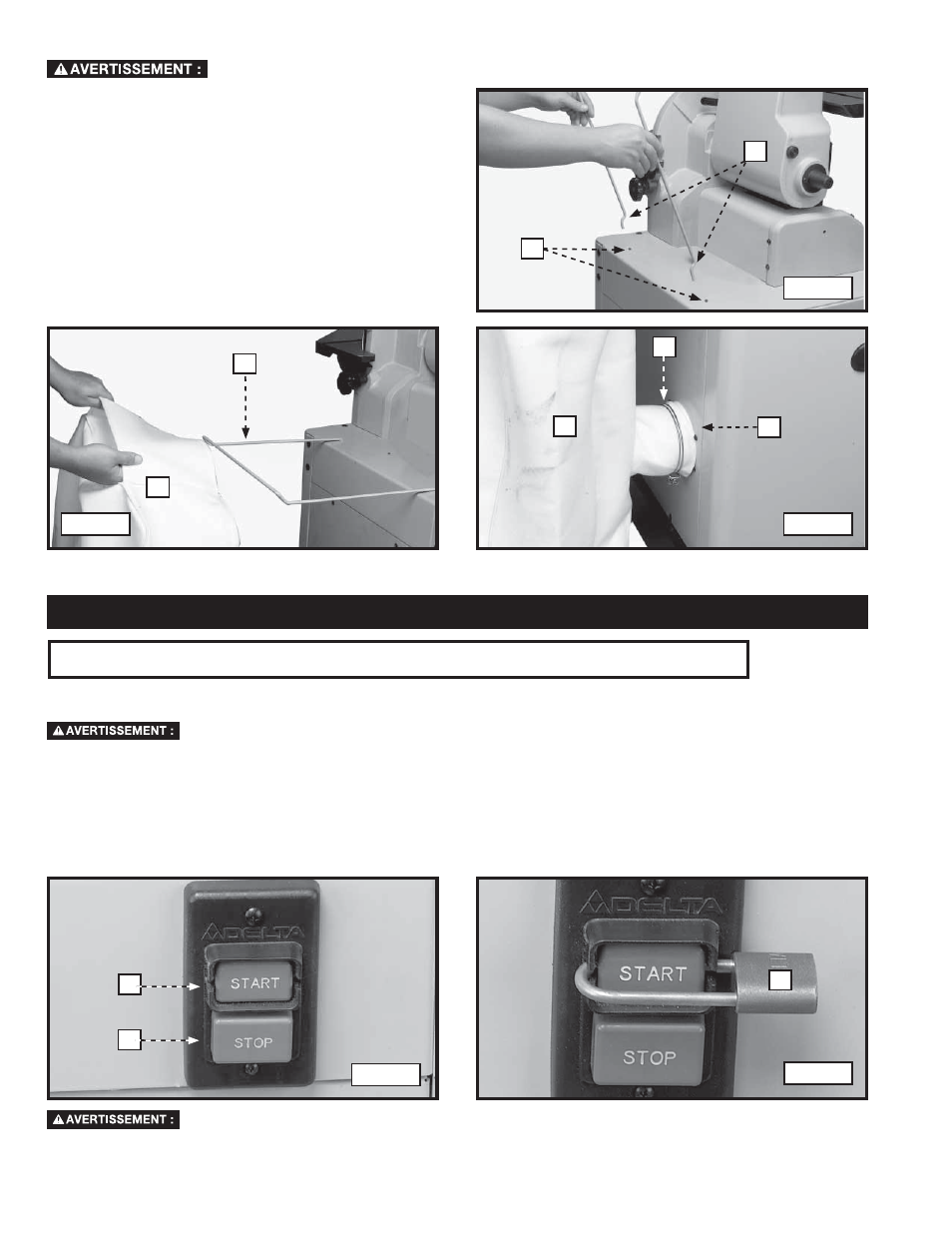 Fonctionnement, L'operation controle de le et les ajustement s | Delta 31-735 User Manual | Page 40 / 76