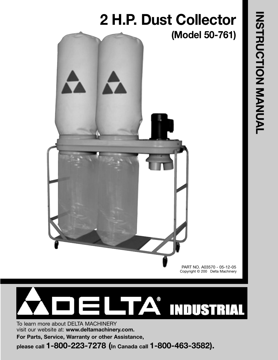 Delta 50-761 User Manual | 16 pages