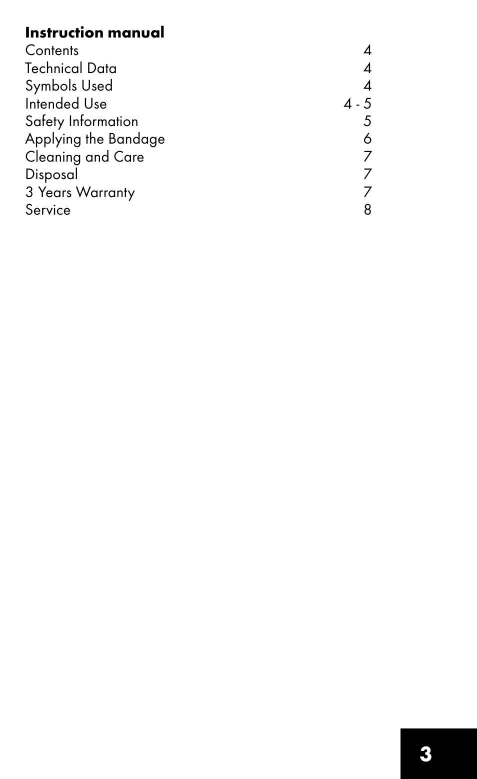 Sensiplast Pro Comfort Back Brace User Manual | Page 3 / 8