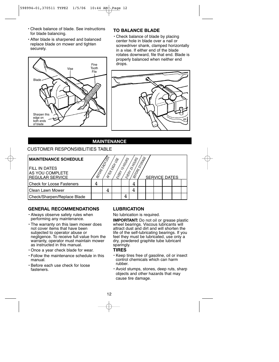 Craftsman 900.370511 User Manual | Page 12 / 32