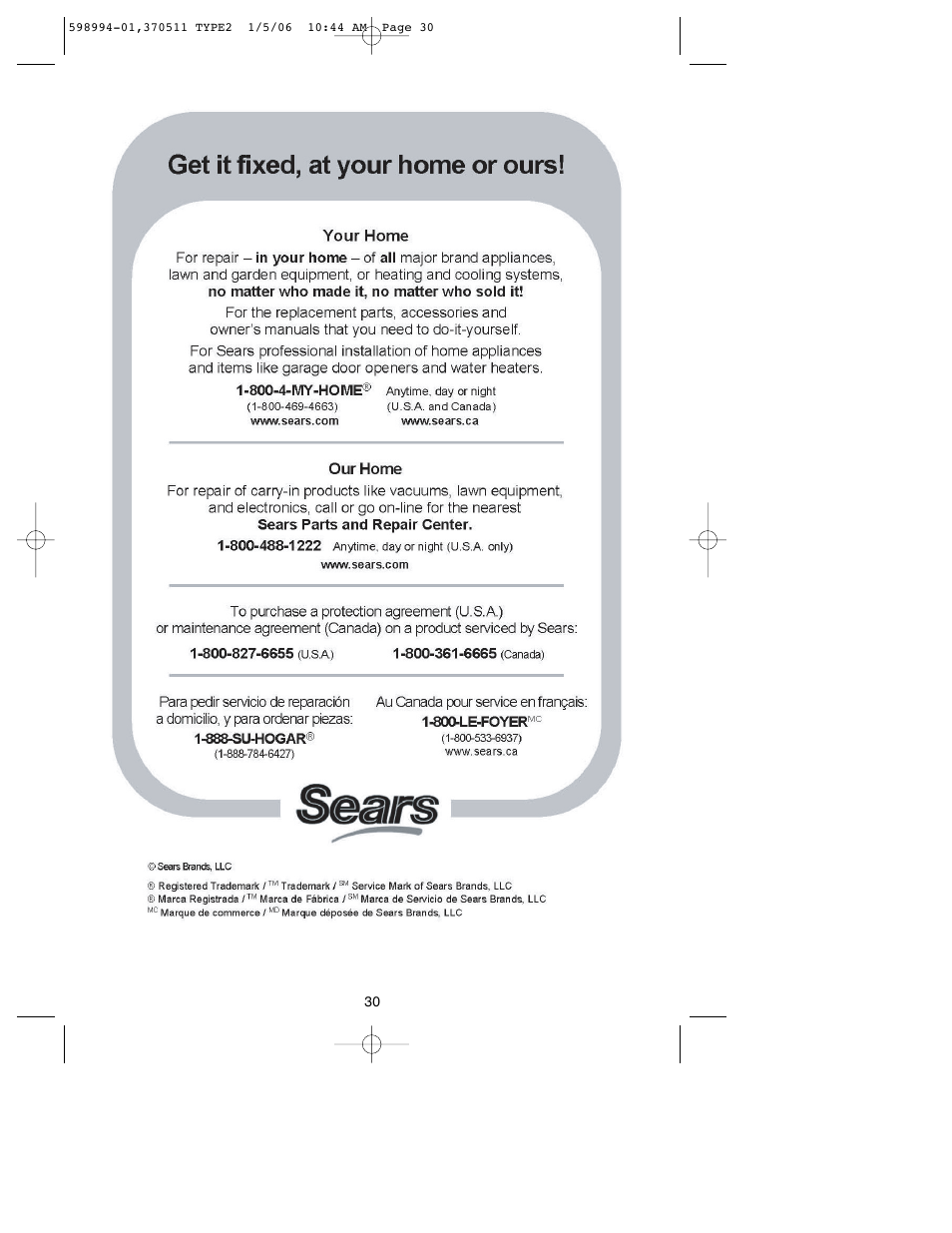 Craftsman 900.370511 User Manual | Page 30 / 32
