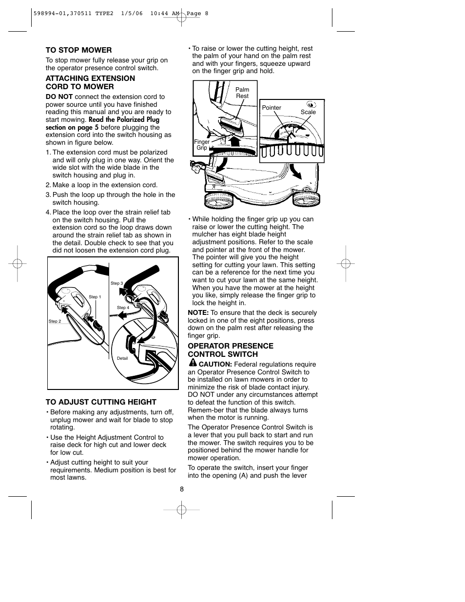 Craftsman 900.370511 User Manual | Page 8 / 32