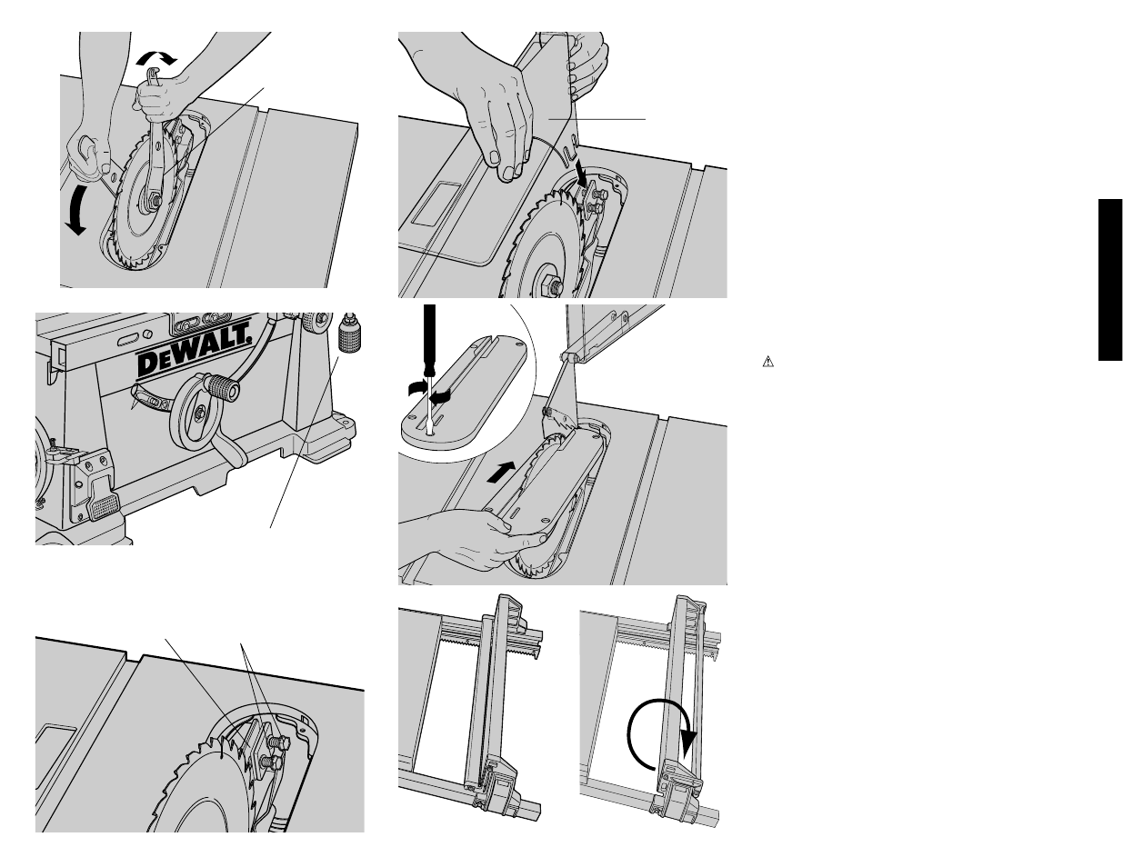 Conserver ces mesures à titre de référence, Français, Fiche technique | DeWalt DW744 User Manual | Page 19 / 37