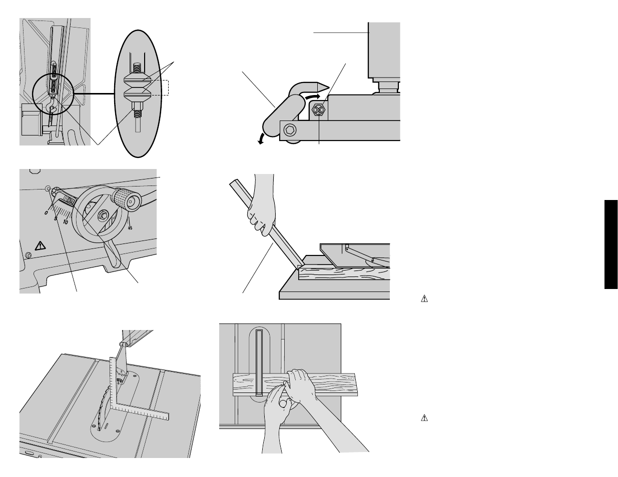 Español, Discos de sierra, Contragolpe | DeWalt DW744 User Manual | Page 33 / 37