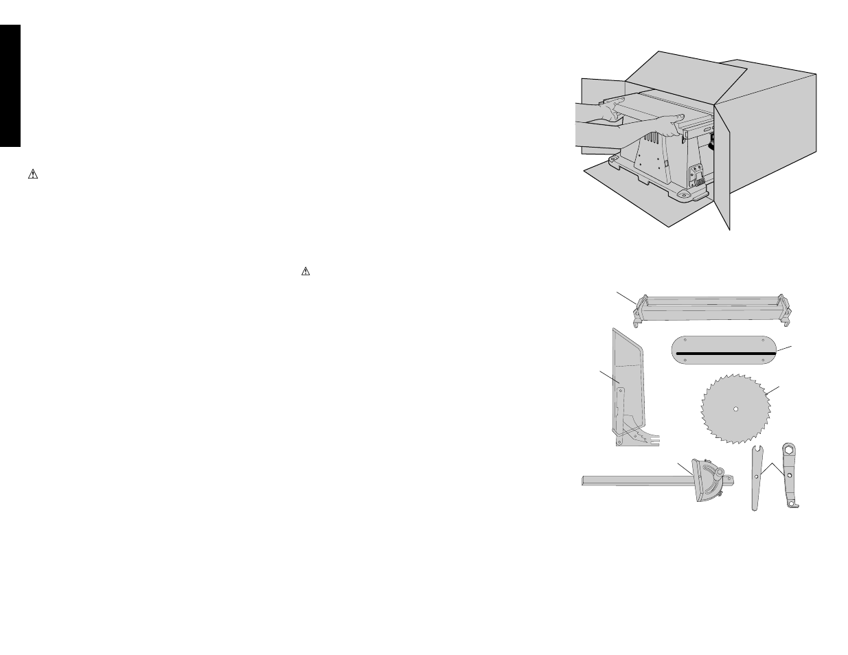 Save these instructions for future use, Specifications, English | DeWalt DW744 User Manual | Page 6 / 37